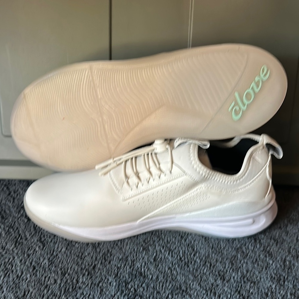 Clove White Athletic Sneakers - Picture 2 of 4